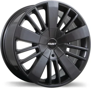 Fast Wheels – Entourage – Gunmetal – 18″x8″ 40mm – All weather Wheels – F243-1880-14MN+40C741